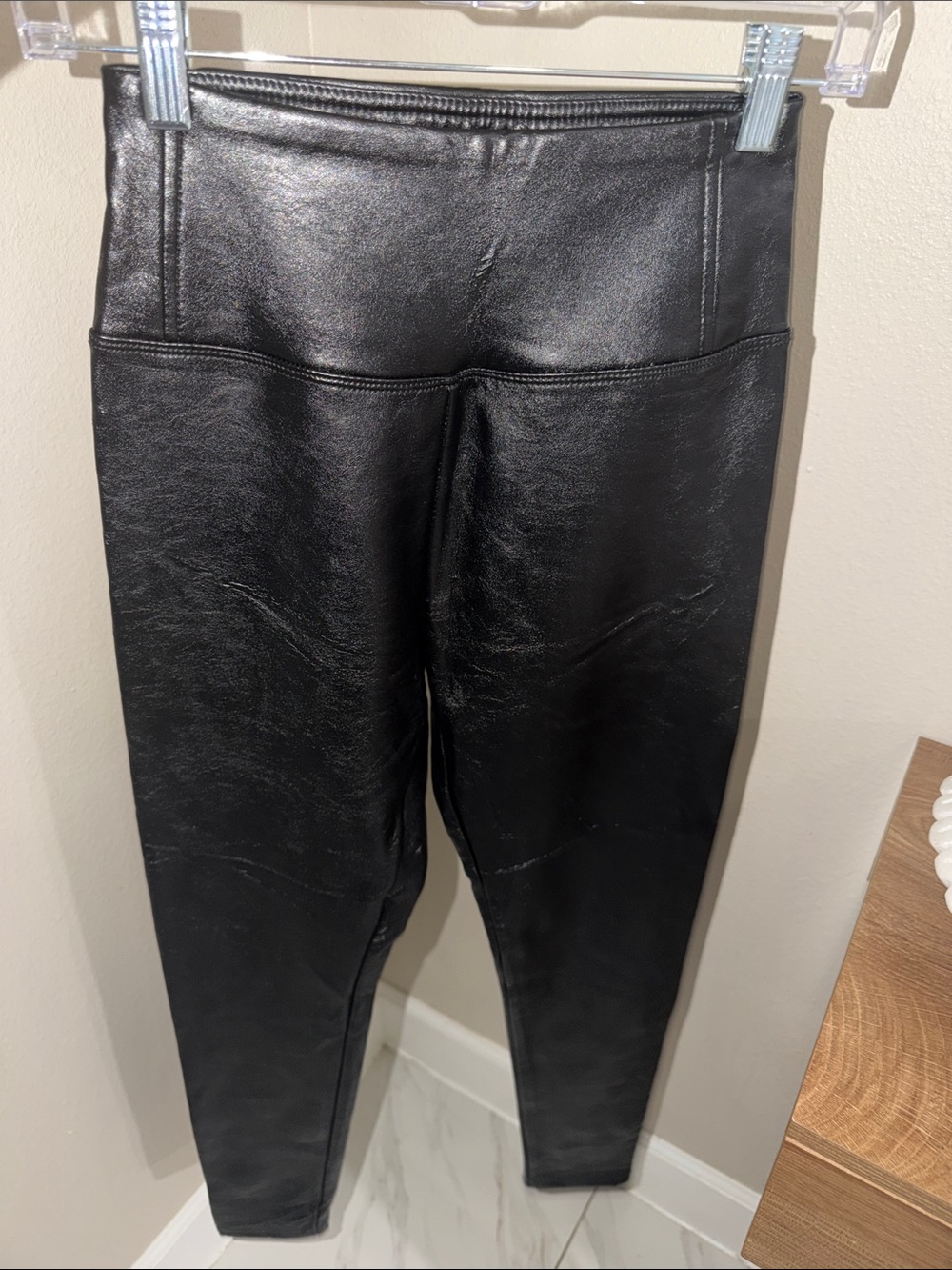 bp Black Faux Leather Jeggings